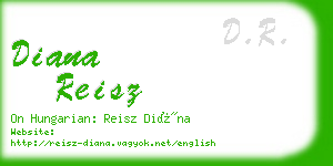 diana reisz business card